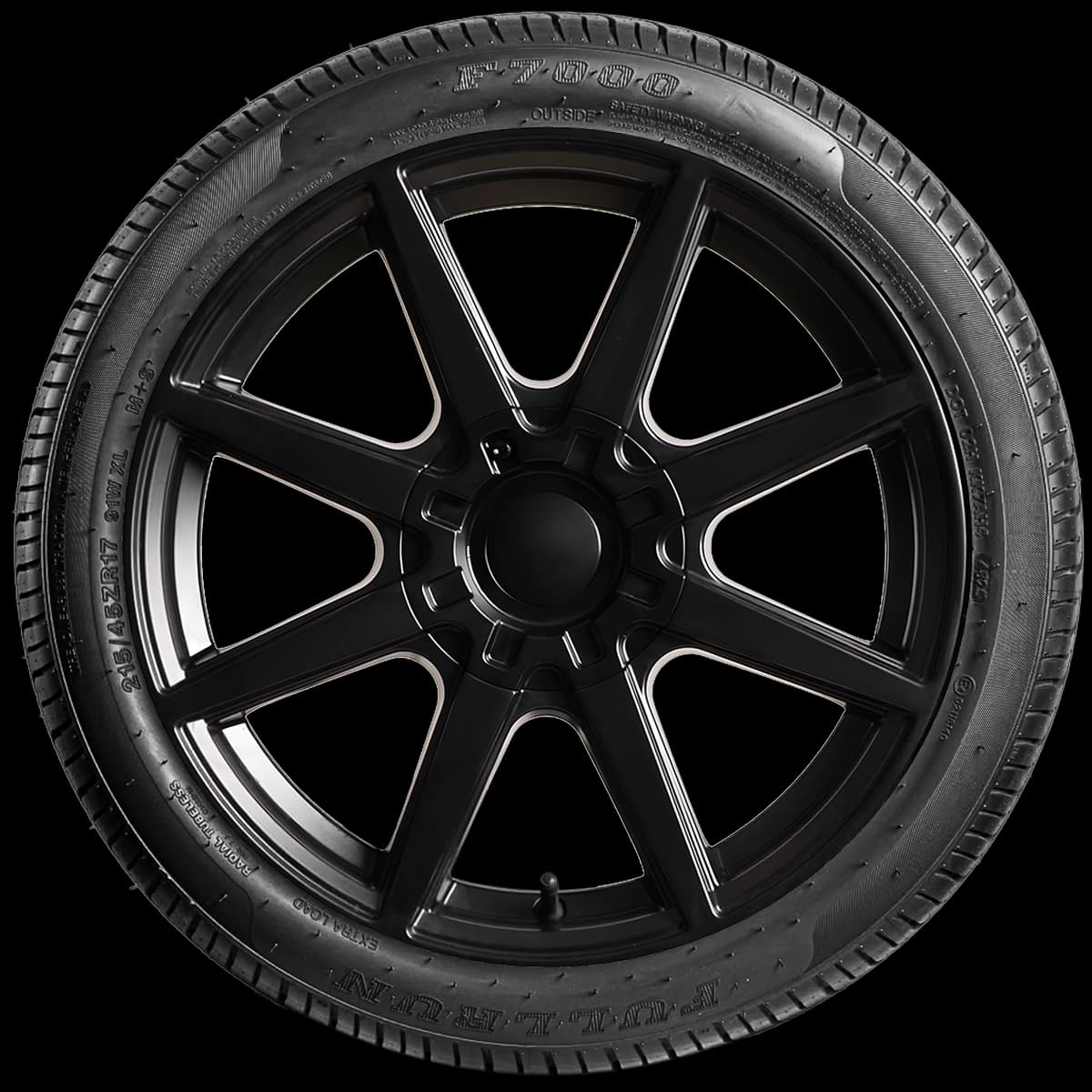 Fullrun F7000 17" side tire