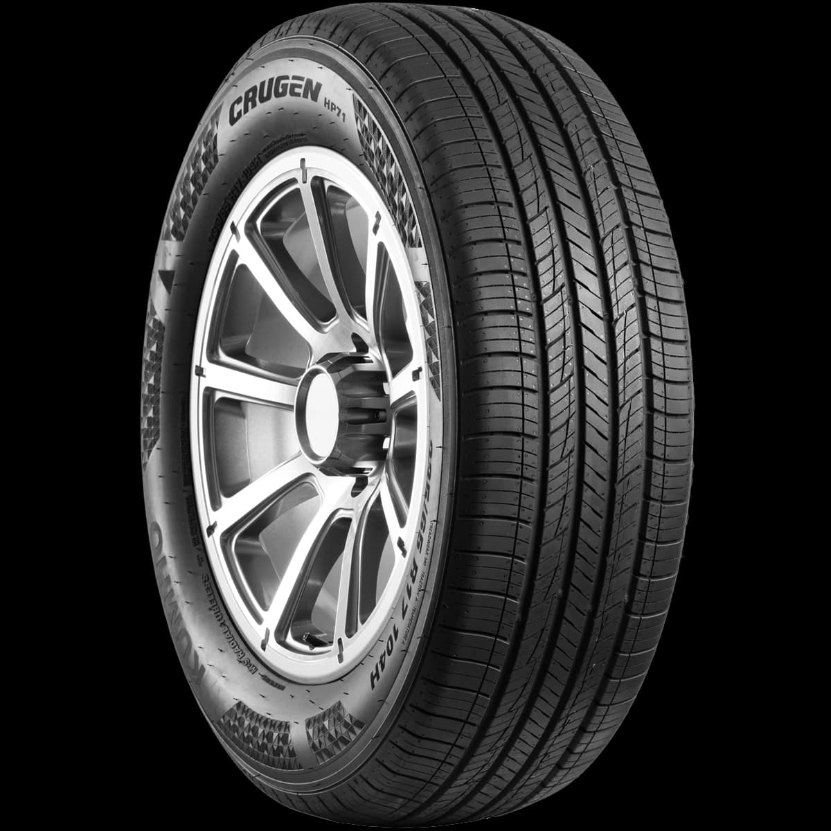 Kumho Crugen HP71 17" angled tire