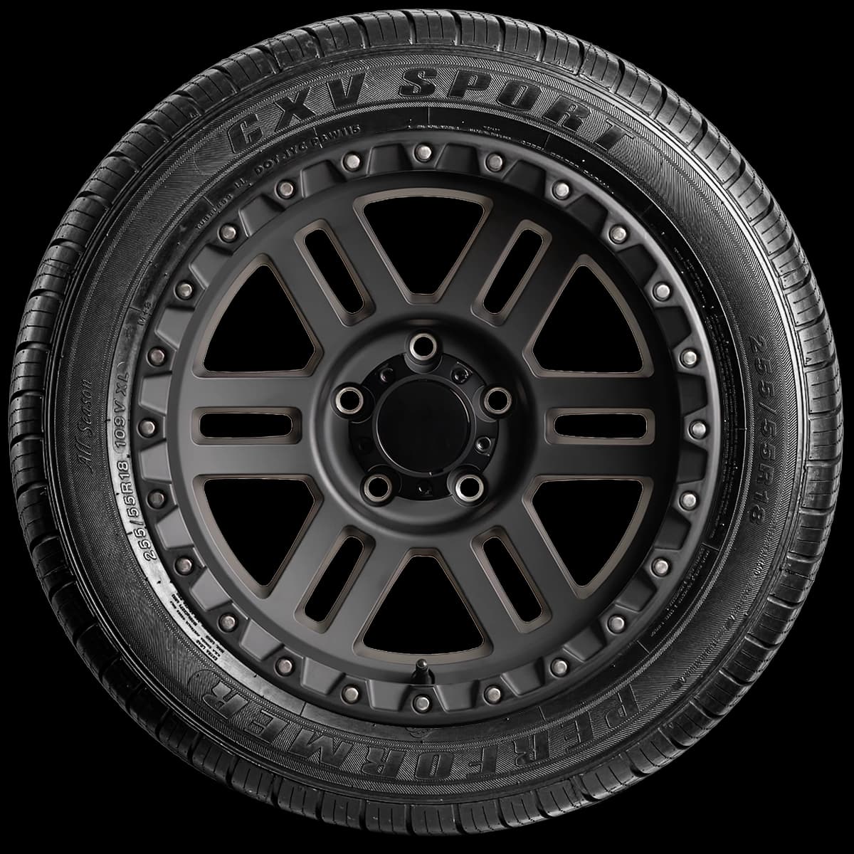 Performer CXV Sport 17" side tire