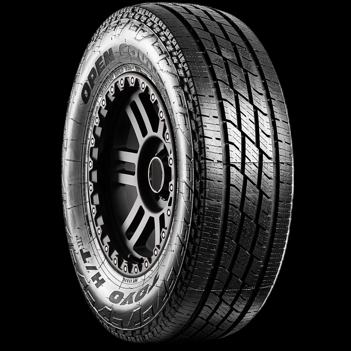 Toyo Open Country H/T II 17" angled tire