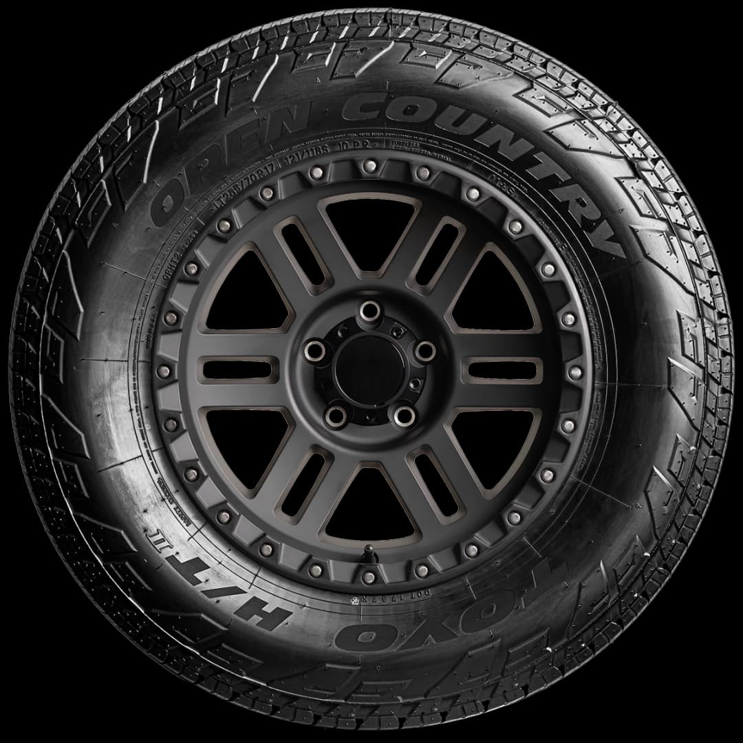 Toyo Open Country H/T II 17" side tire