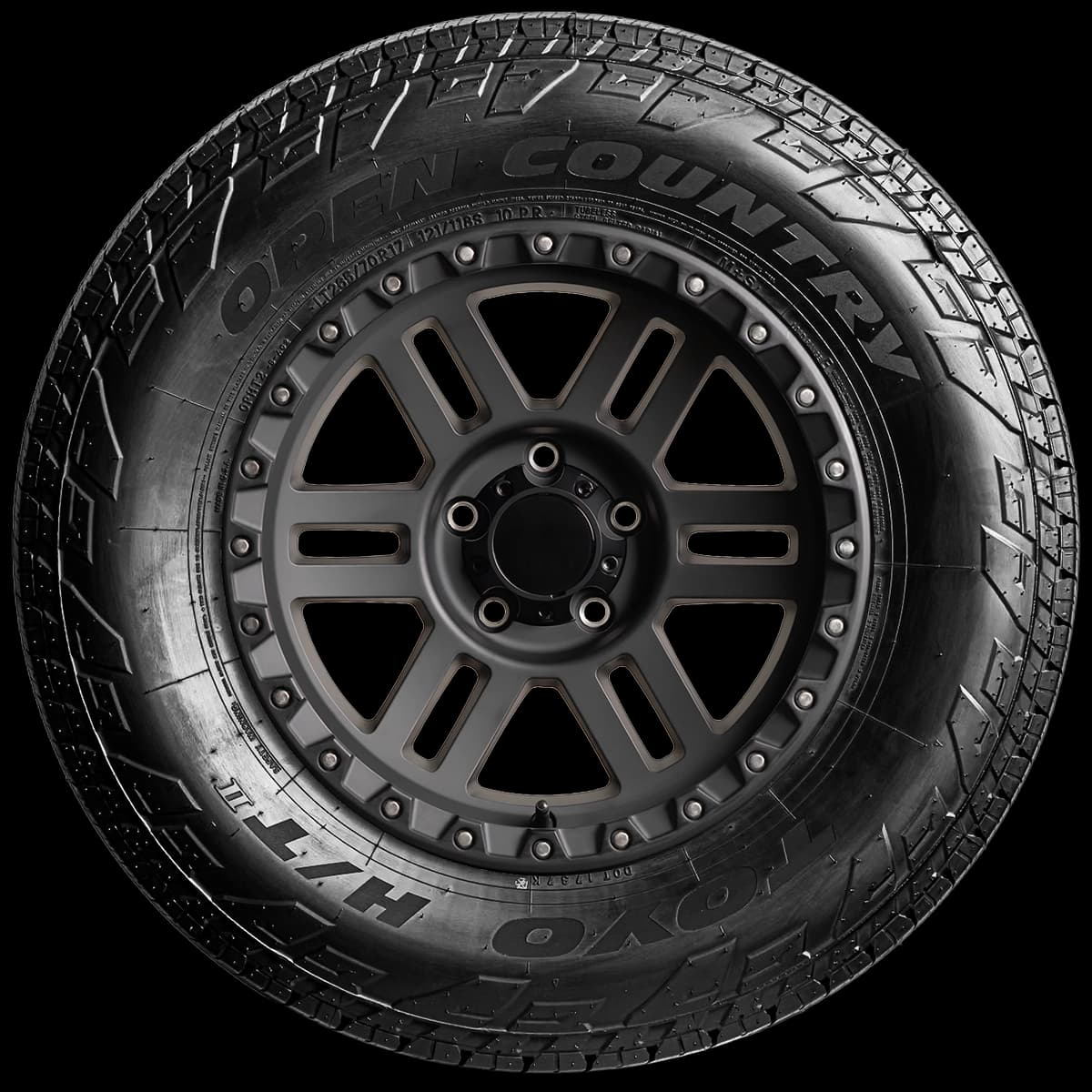 Toyo Open Country H/T II 17" side tire