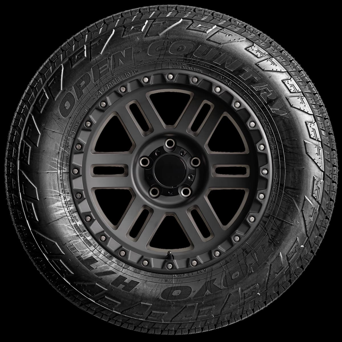 Toyo Open Country H/T II 17" side tire