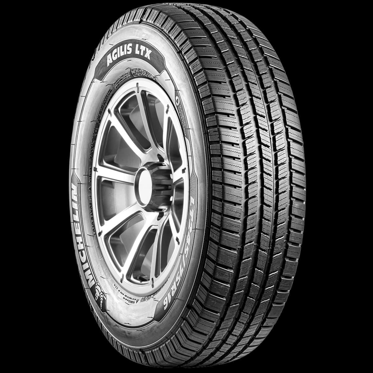 Michelin Agilis LTX 17" angled tire