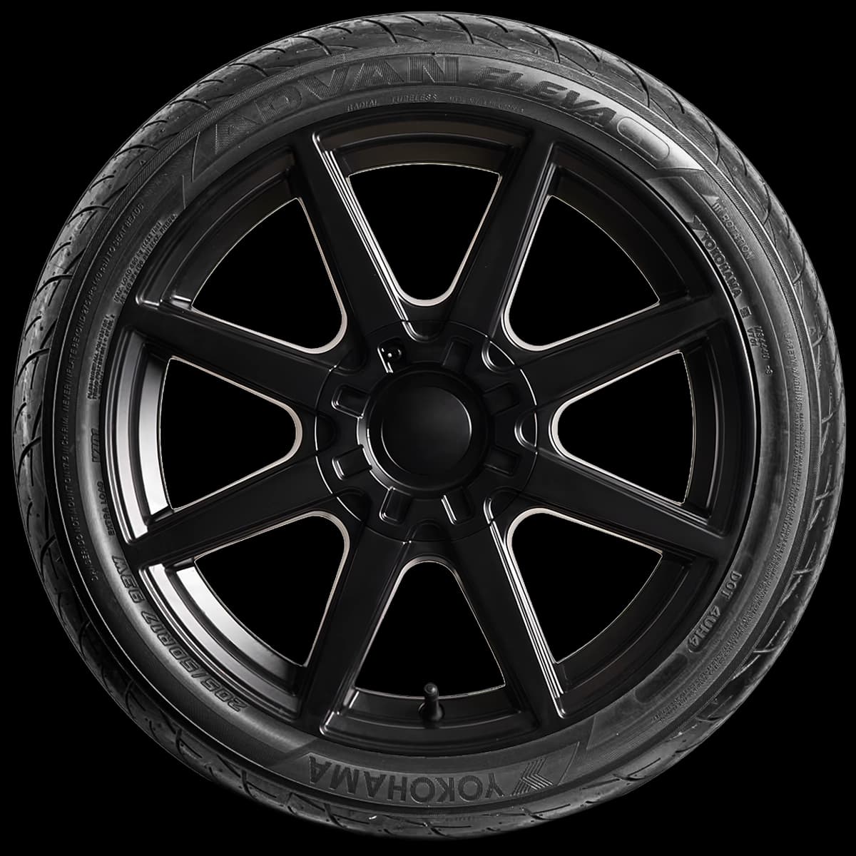 Yokohama Advan Fleva V701 17" side tire