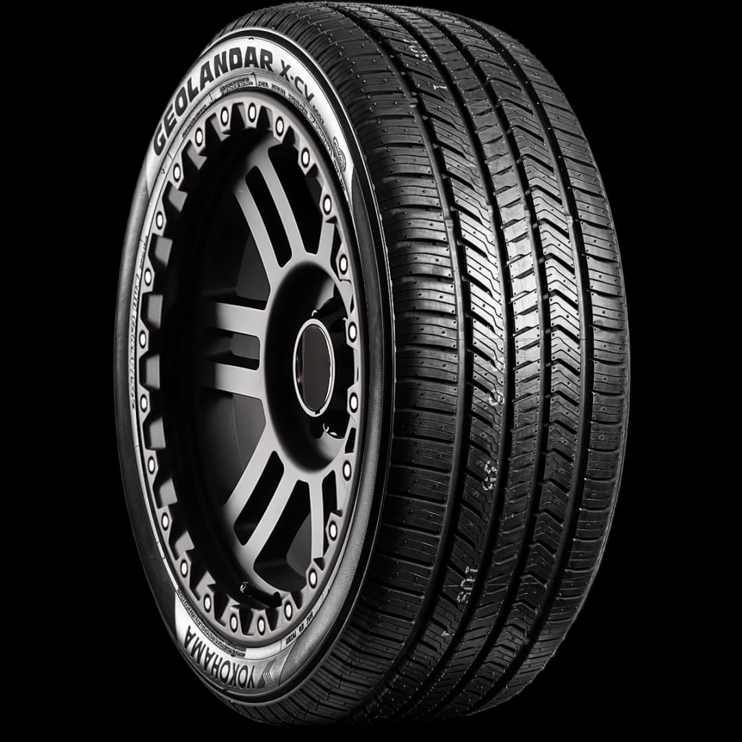 Yokohama Geolandar X-CV 20" angled tire