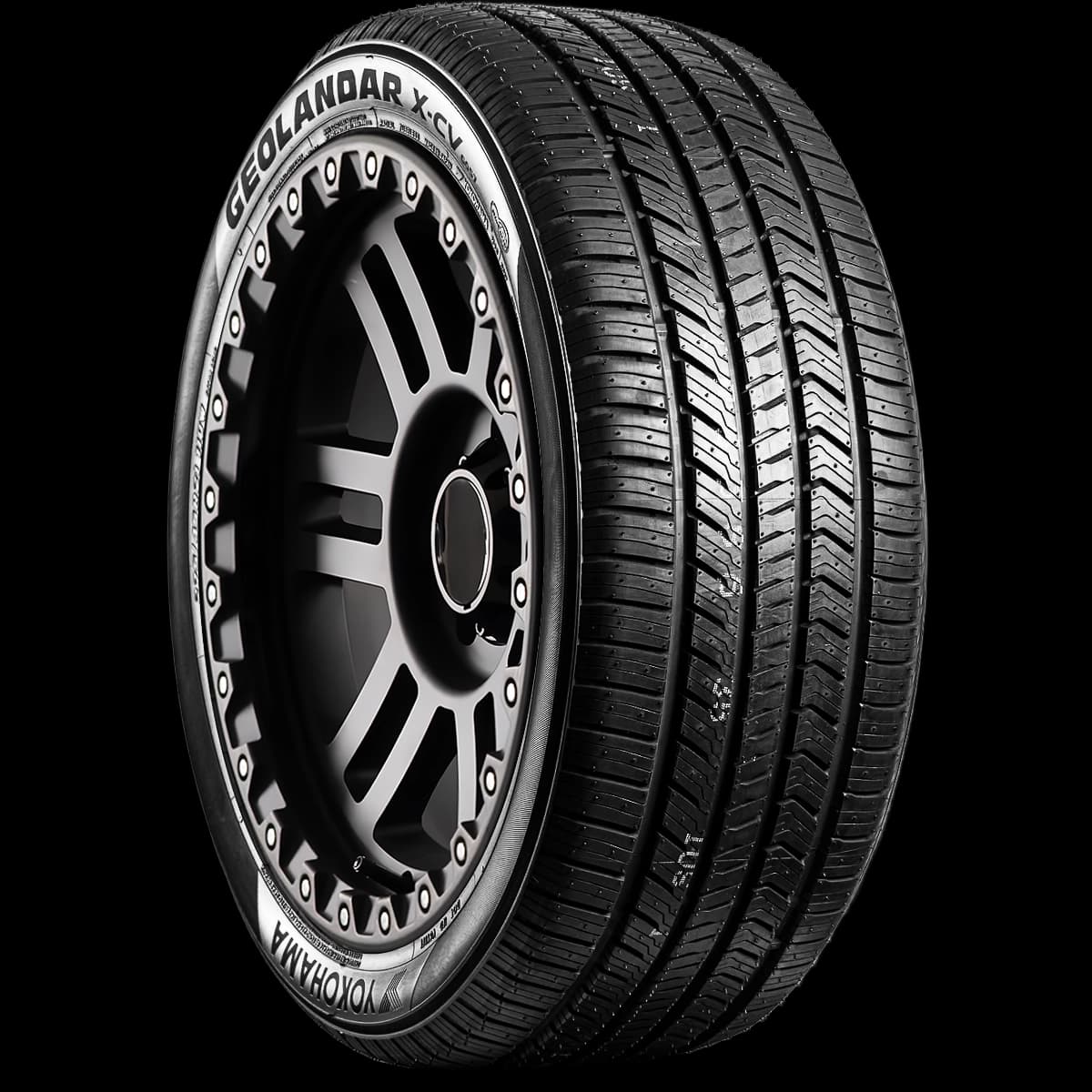 Yokohama Geolandar X-CV 20" angled tire