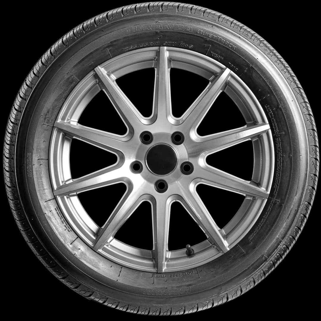 Bridgestone Turanza Quiettrack 17" side tire