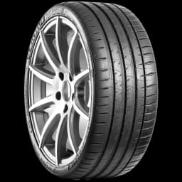 Michelin Pilot Sport 4S w/ Acoustic Tech 20" angled tire