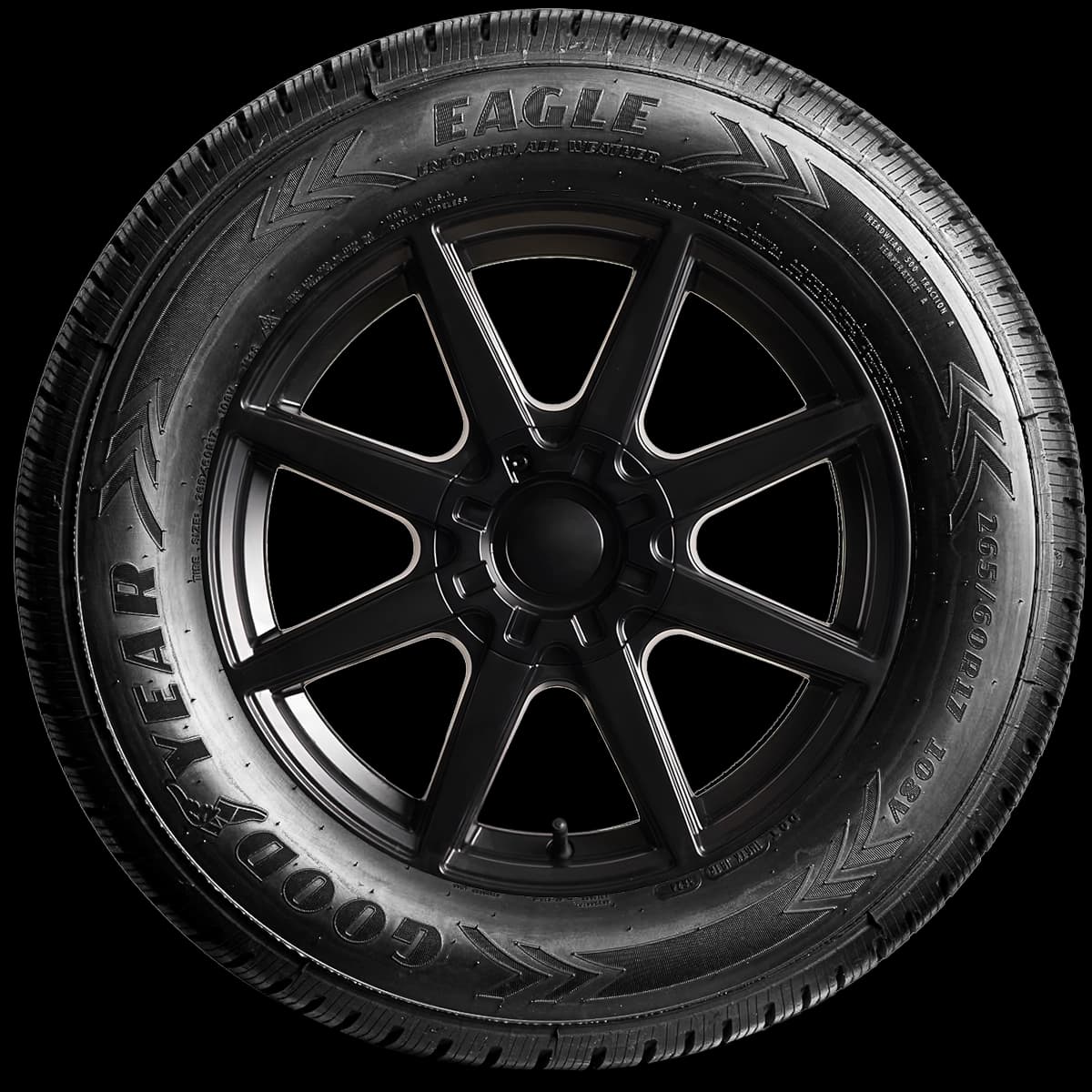 Goodyear Eagle Enforcer 17" side tire