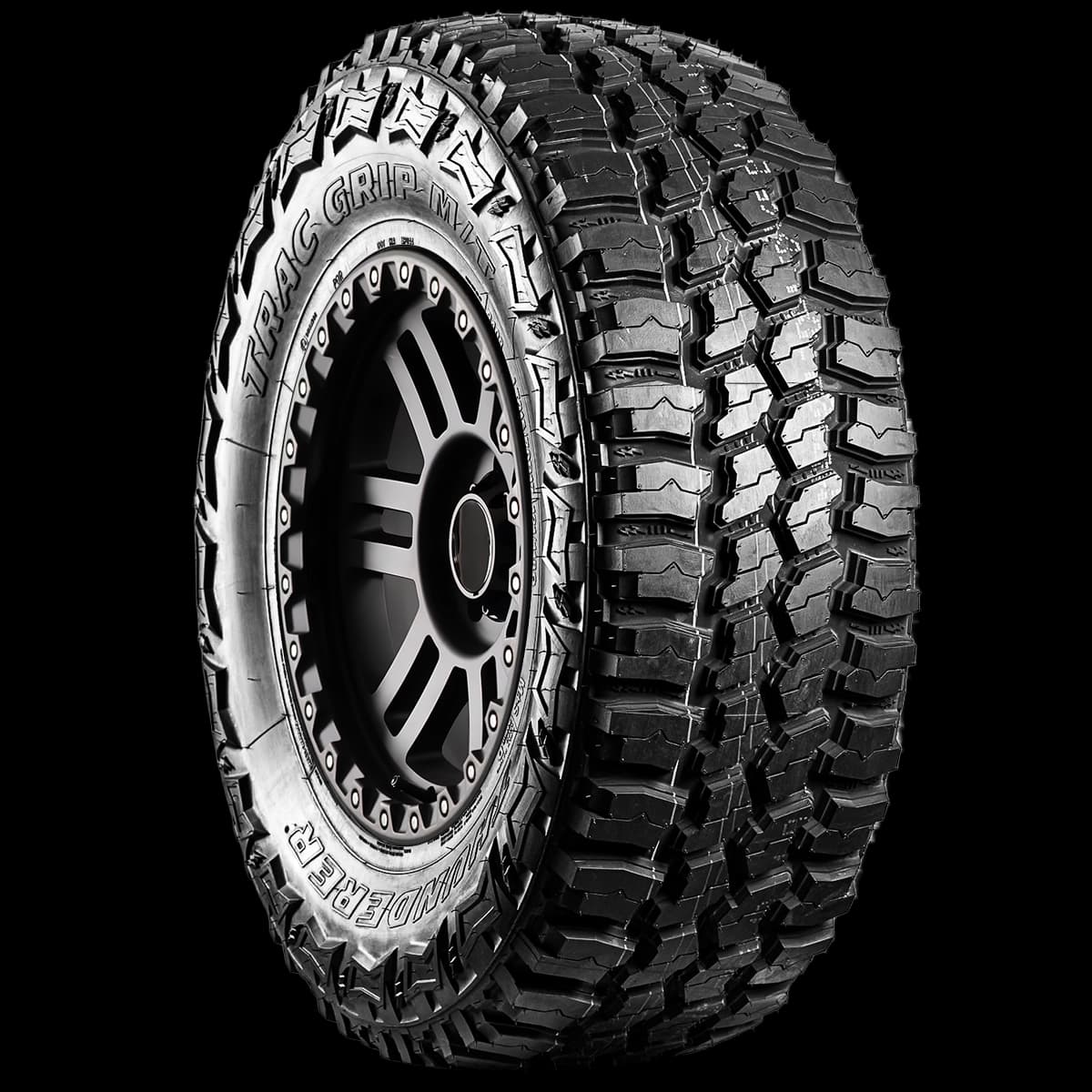 Thunderer Taction Grip MT R408 17" angled tire