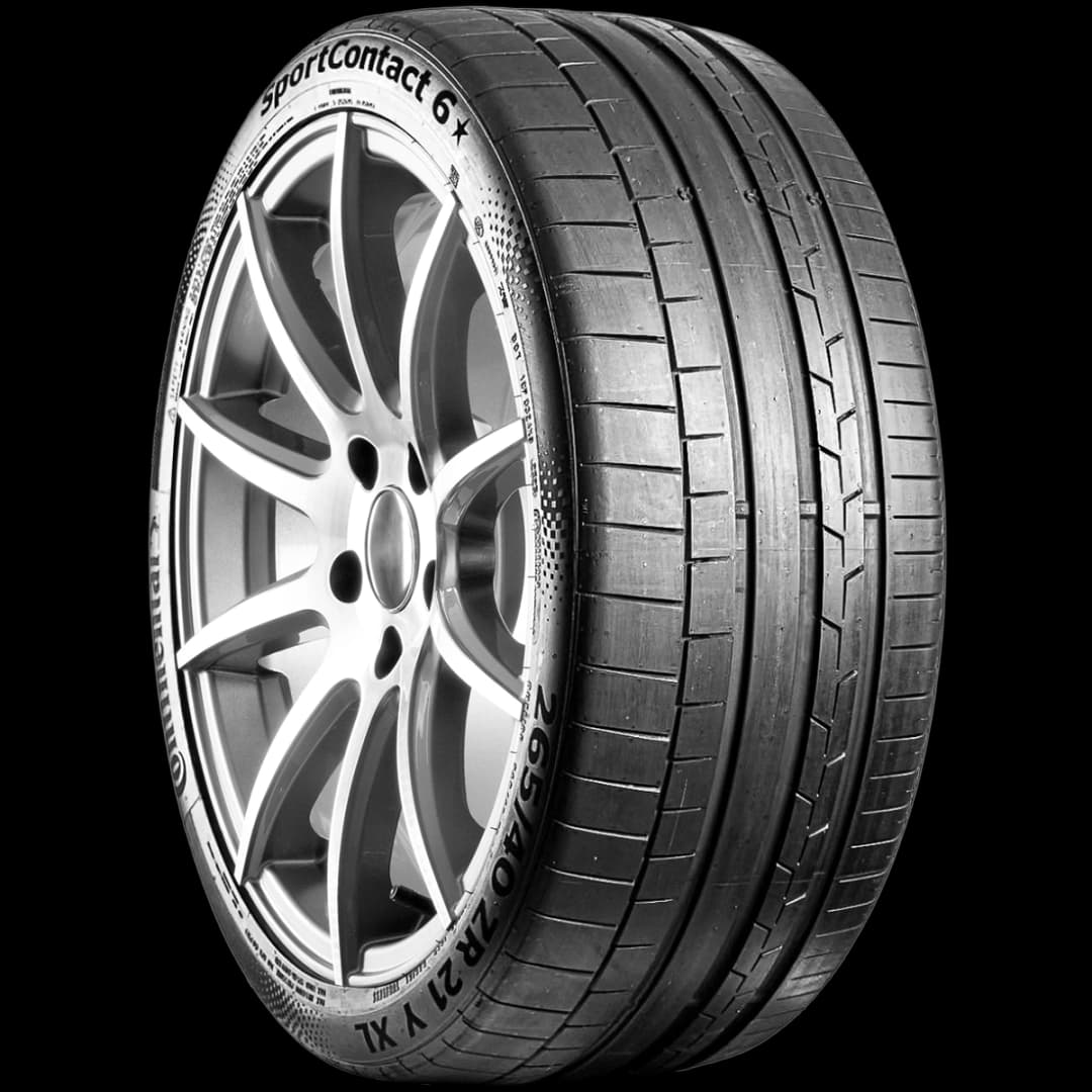 Continental SportContact 6 20" angled tire