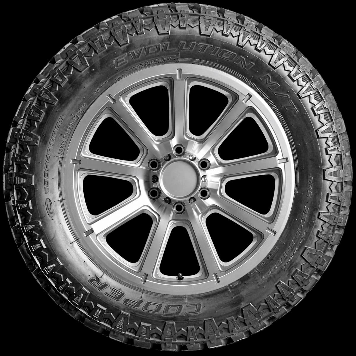 Cooper Evolution M/T 20" side tire