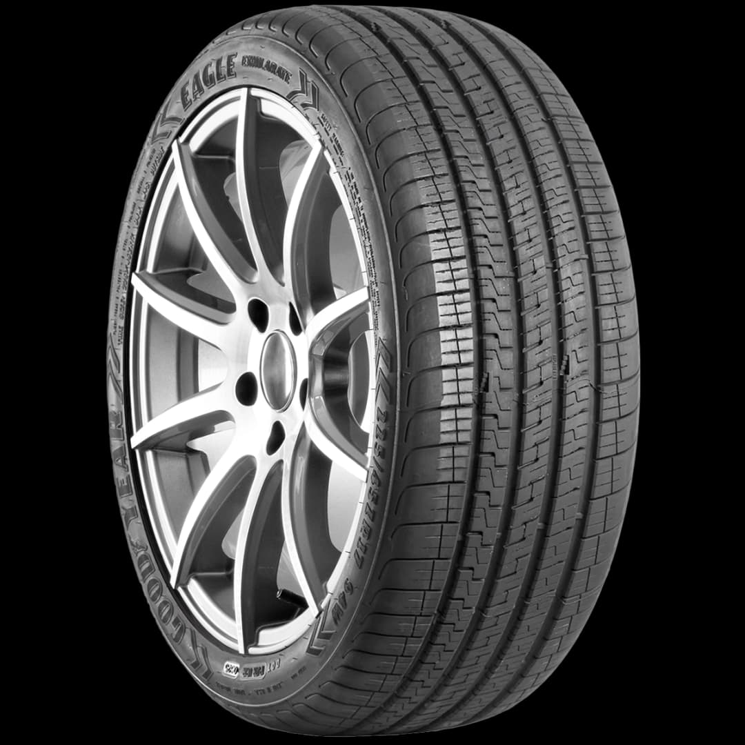 Goodyear Eagle Exhilarate 17" angled tire