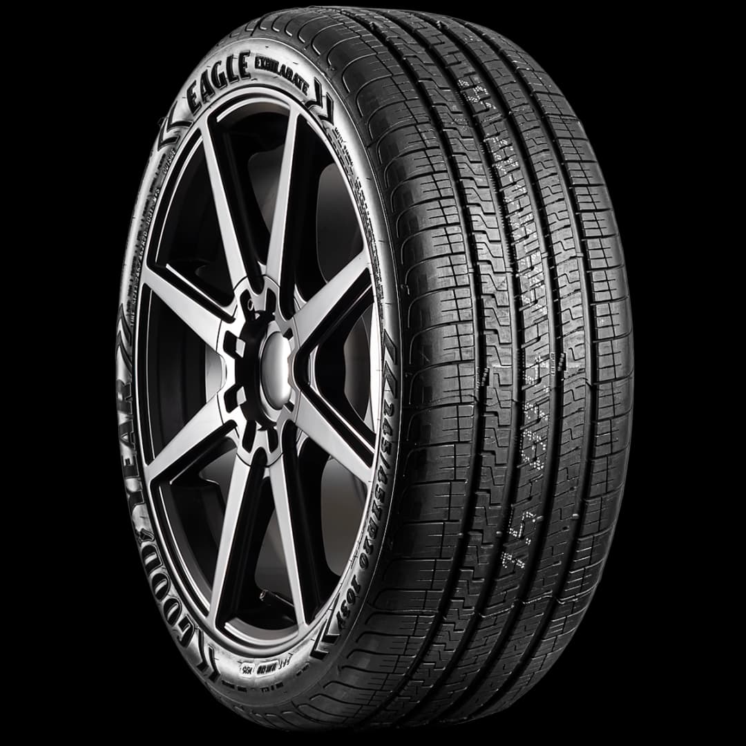 Goodyear Eagle Exhilarate 20" angled tire