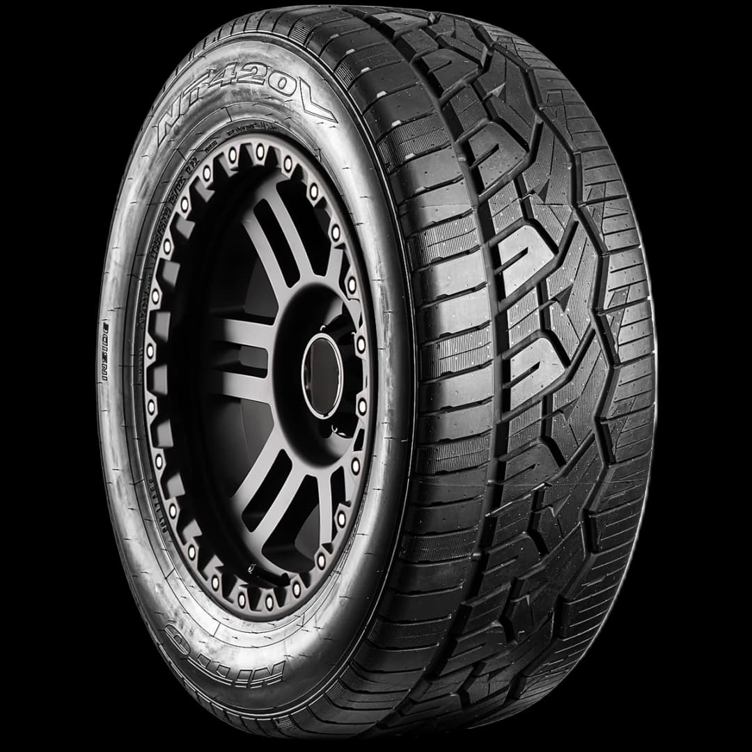 Nitto NT420V 20" angled tire