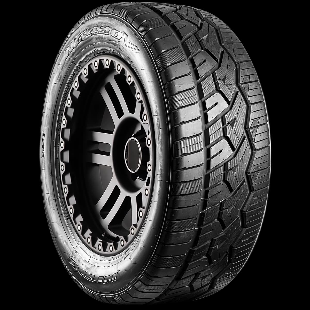 Nitto NT420V 20" angled tire