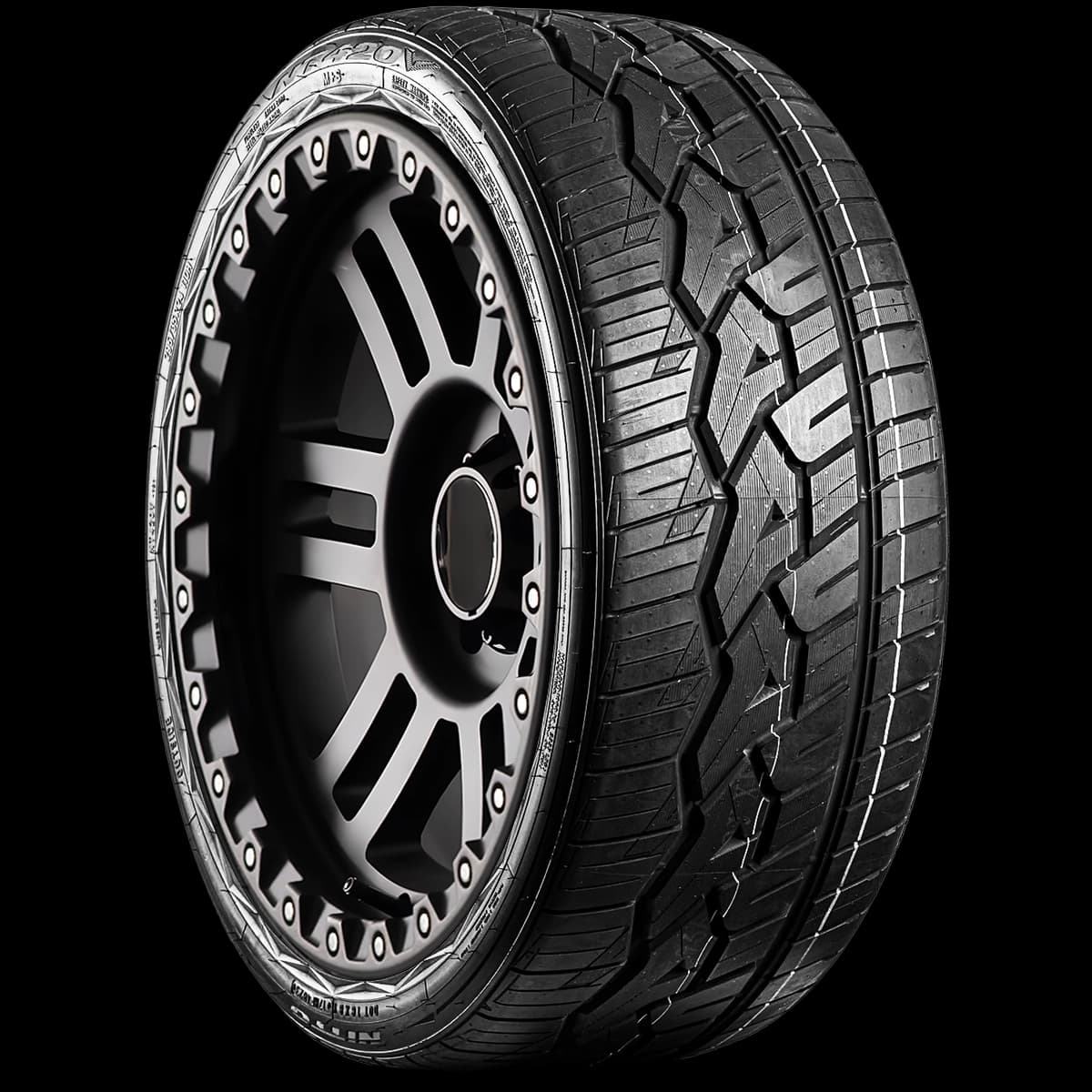 Nitto NT420V 20" angled tire