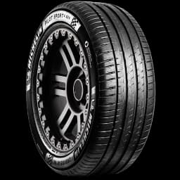Michelin Pilot Sport 4 SUV 17" angled tire