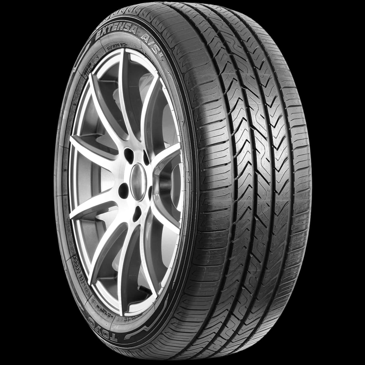 Toyo Extensa AS II 20" angled tire