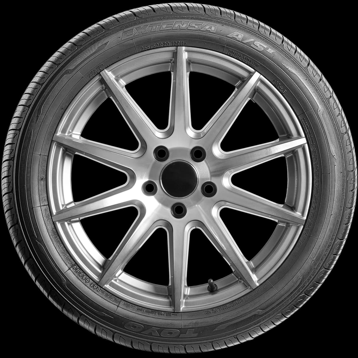 Toyo Extensa AS II 20" side tire