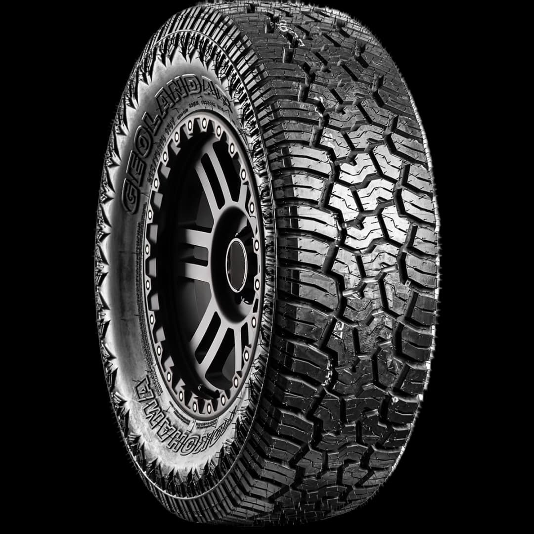Yokohama Geolandar X-AT 17" angled tire