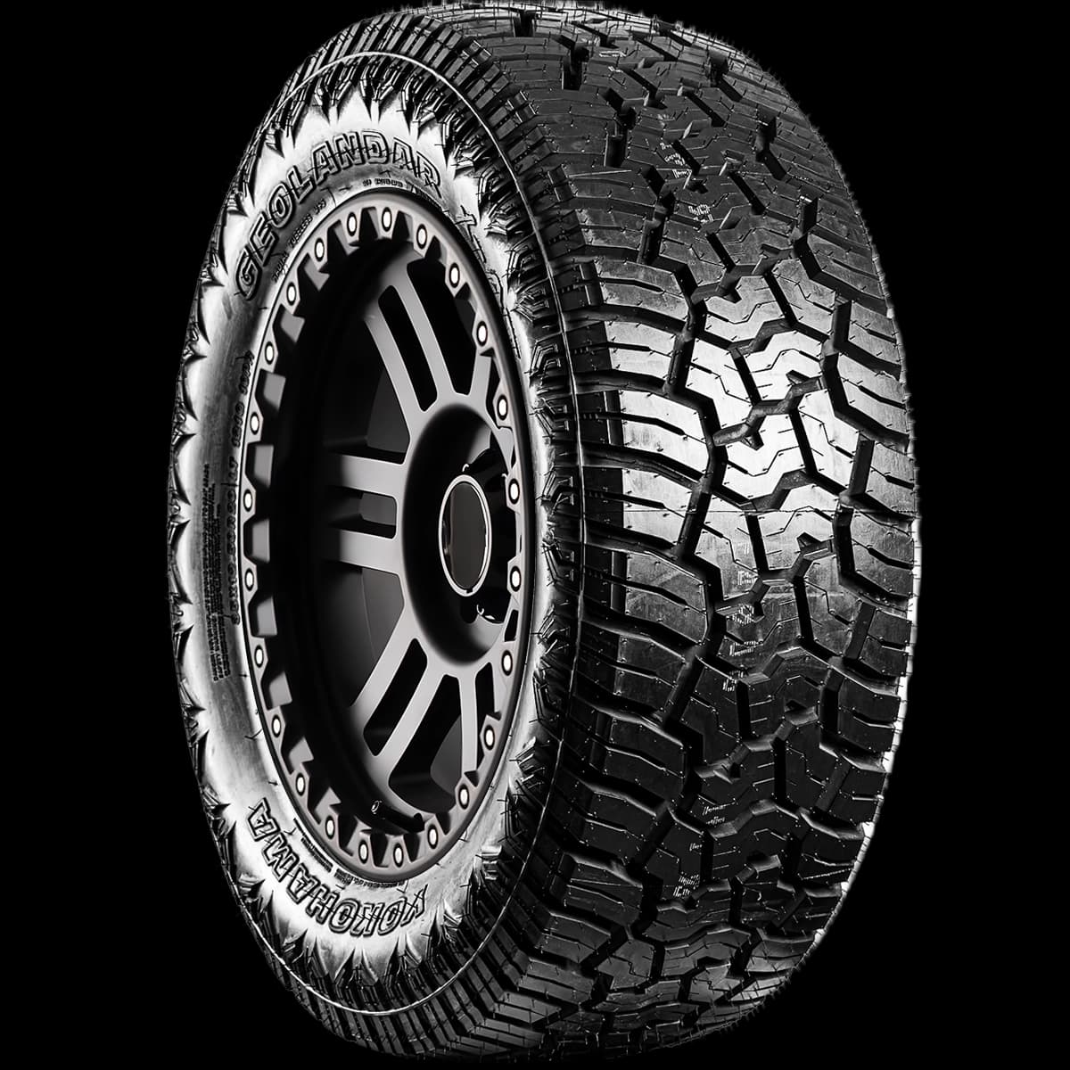 Yokohama Geolandar X-AT 20" angled tire