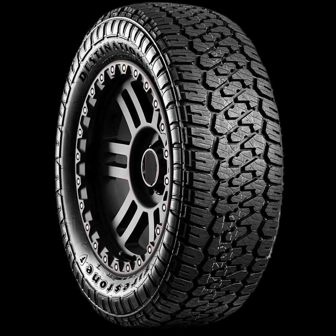 Firestone Destination X/T 20" angled tire