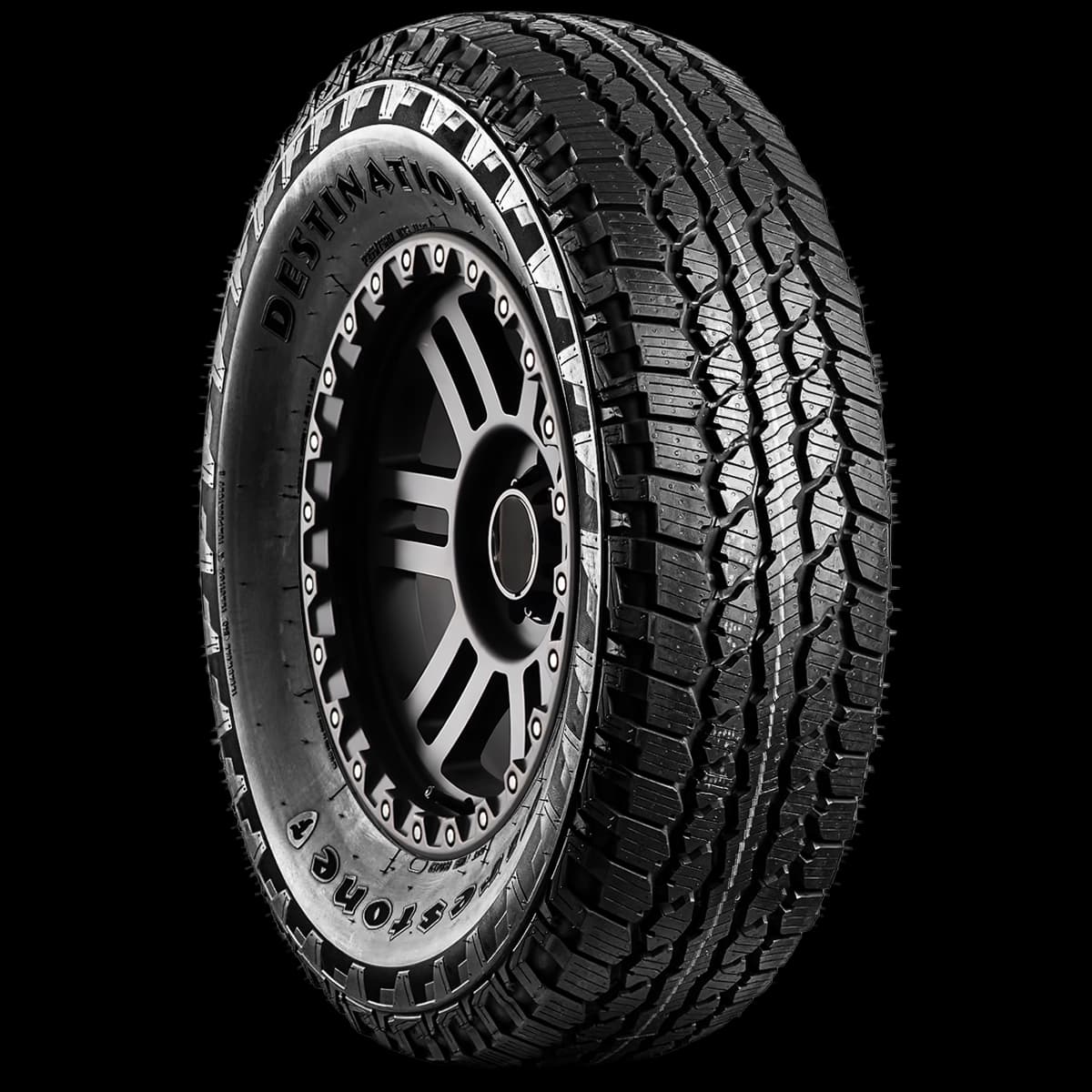 Firestone Destination A/T 2 17" angled tire