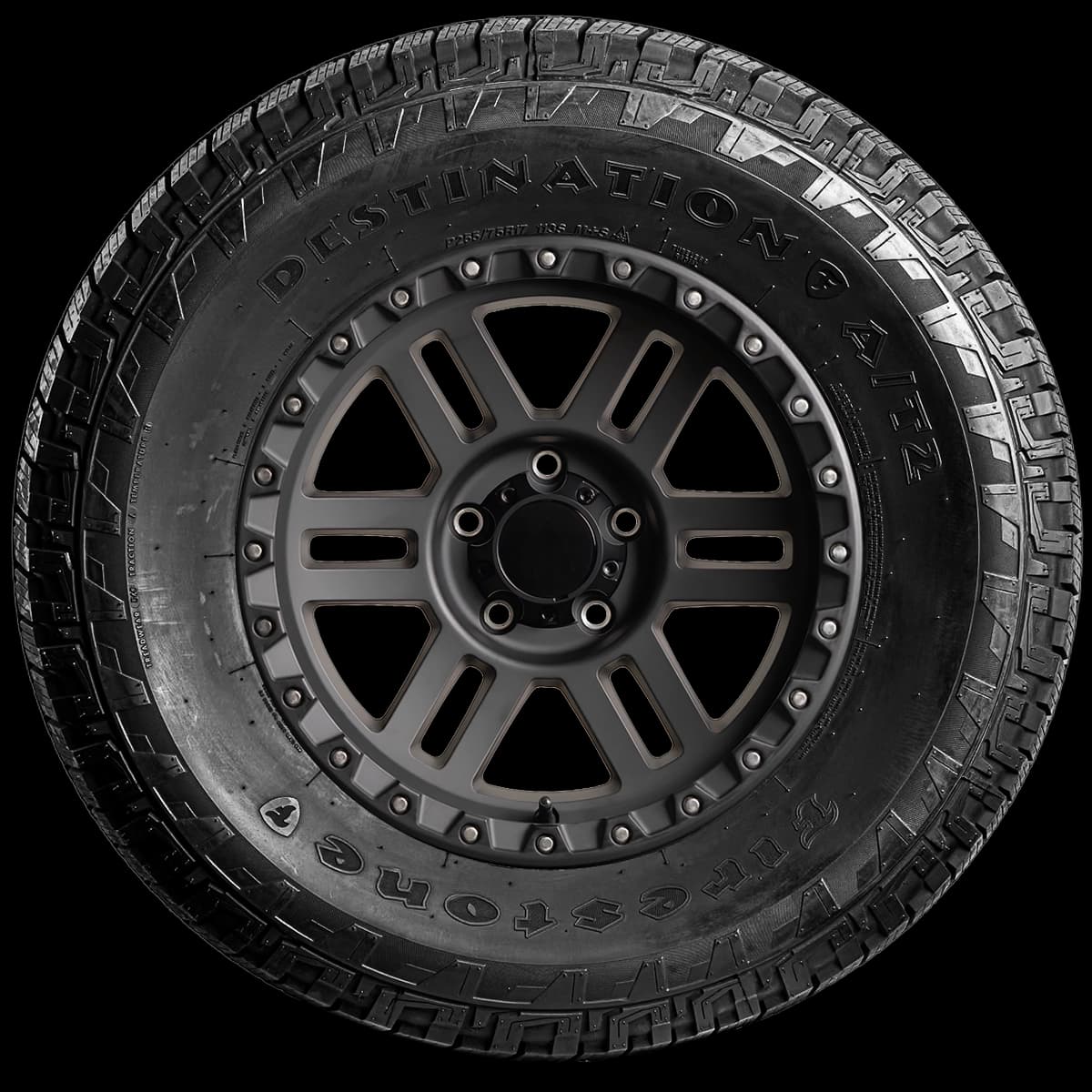 Firestone Destination A/T 2 17" side tire