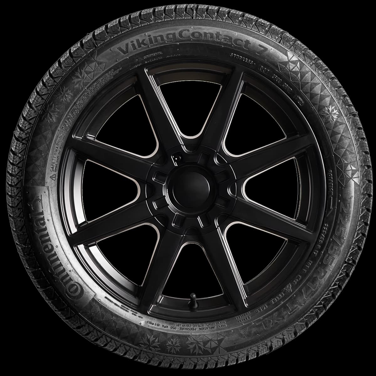 Continental Viking Contact 7 17" side tire