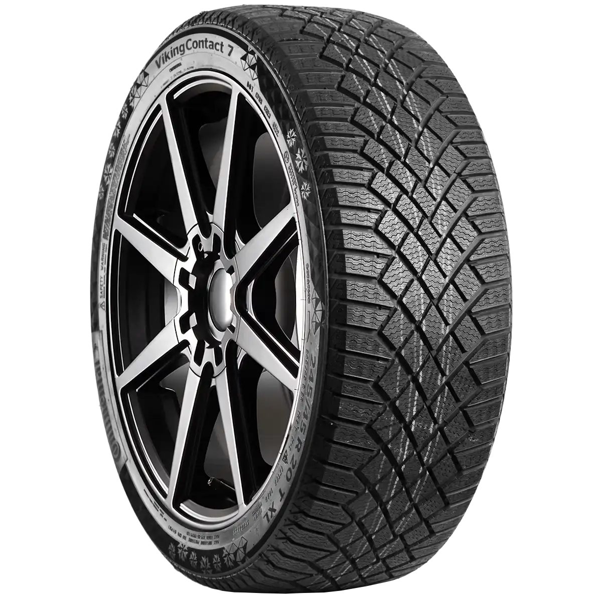 Continental Viking Contact 7 20" angled tire