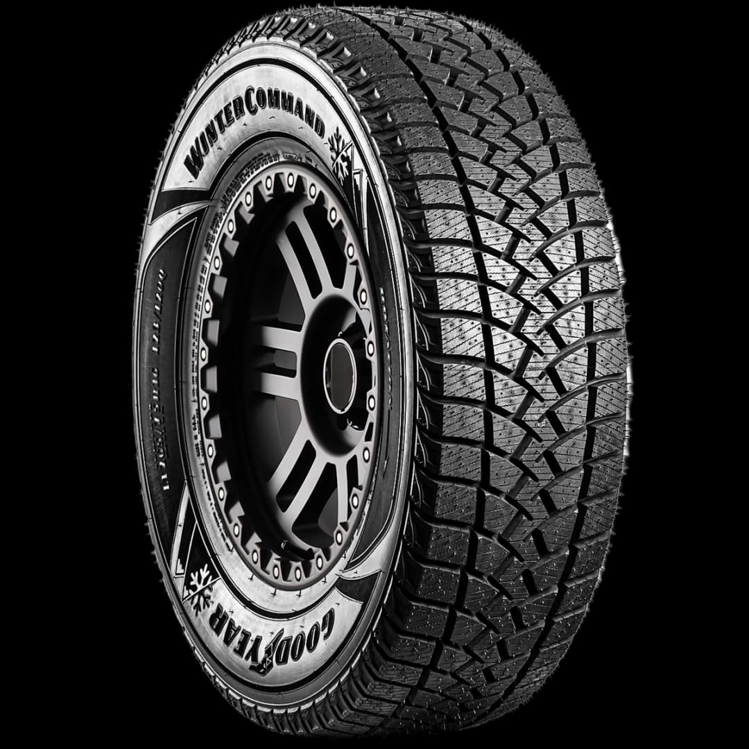 Goodyear WinterCommand 17" angled tire