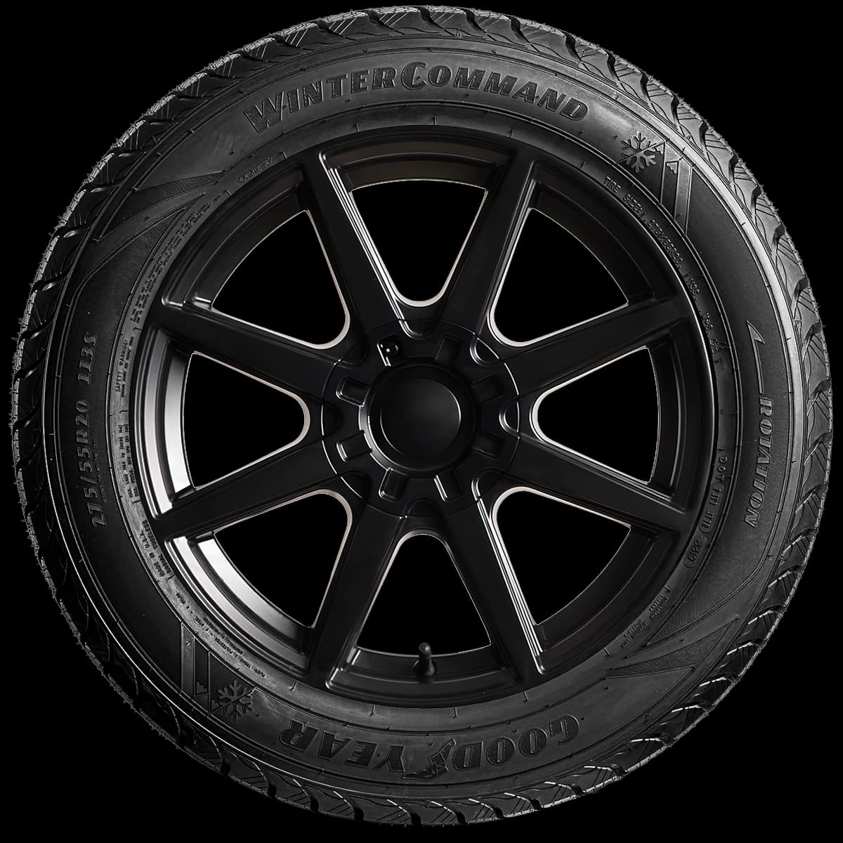 Goodyear WinterCommand 20" side tire