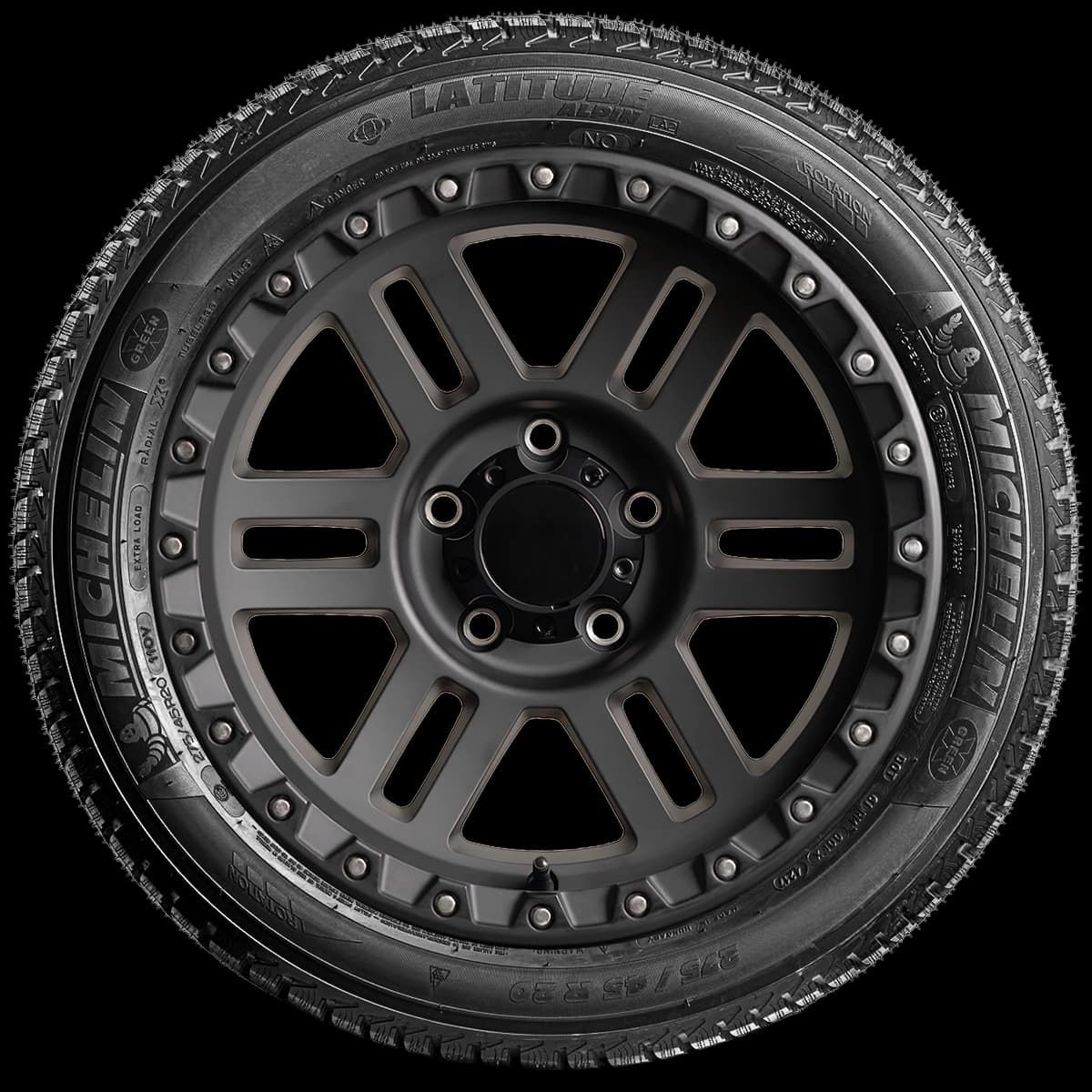 Michelin Latitude Alpin LA2 20" side tire