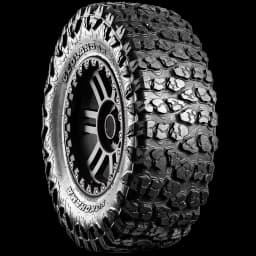 Yokohama Geolandar X-MT 17" angled tire