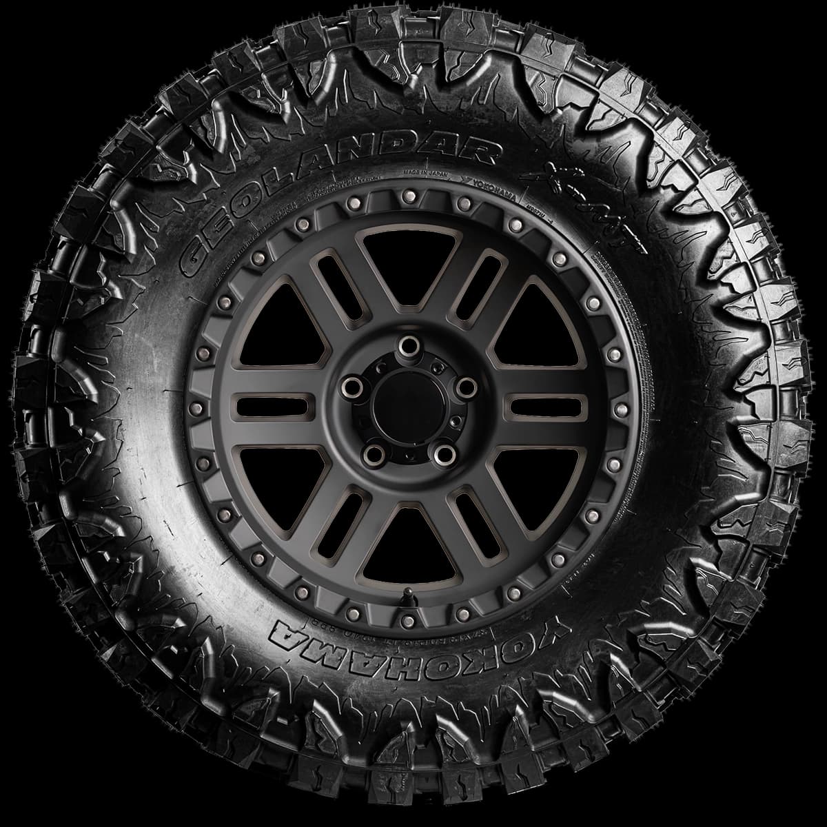Yokohama Geolandar X-MT 17" side tire
