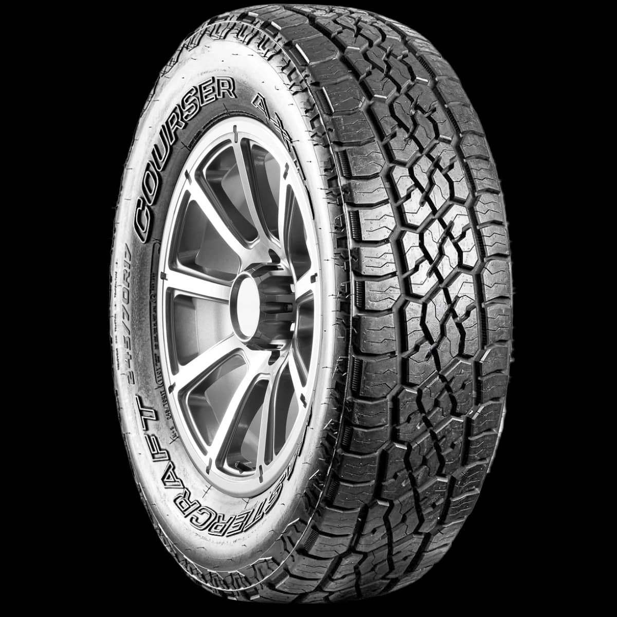 Mastercraft Courser AXT2 17" angled tire