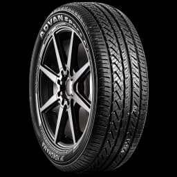 Yokohama Advan Sport AS+ 17" angled tire