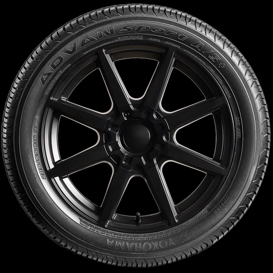 Yokohama Advan Sport AS+ 17" side tire