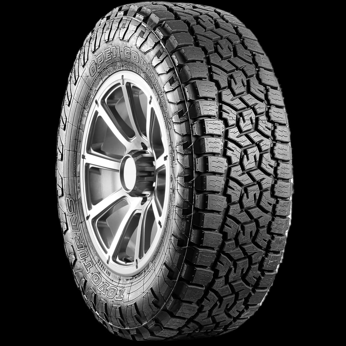 Toyo Open Country AT III 17" angled tire