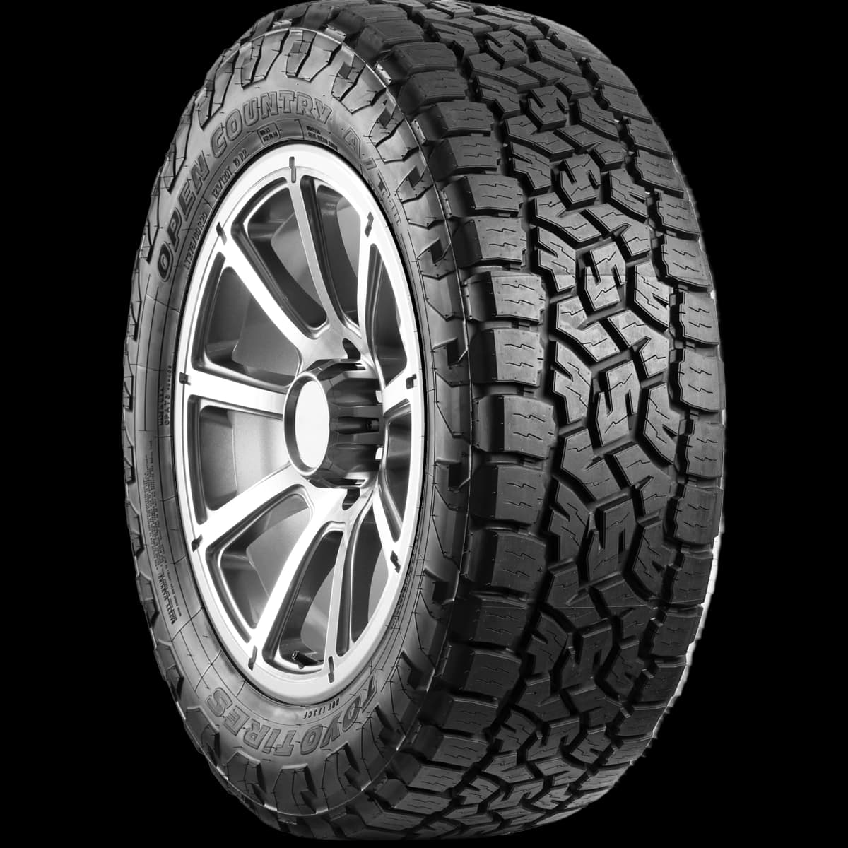 Toyo Open Country AT III 20" angled tire