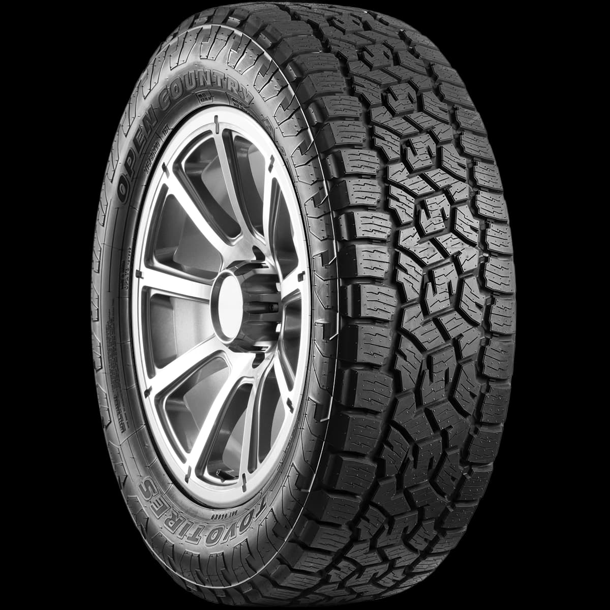 Toyo Open Country AT III 20" angled tire