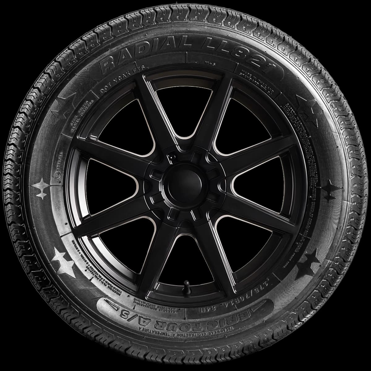 LingLong Americas Epic Tour AS 17" side tire