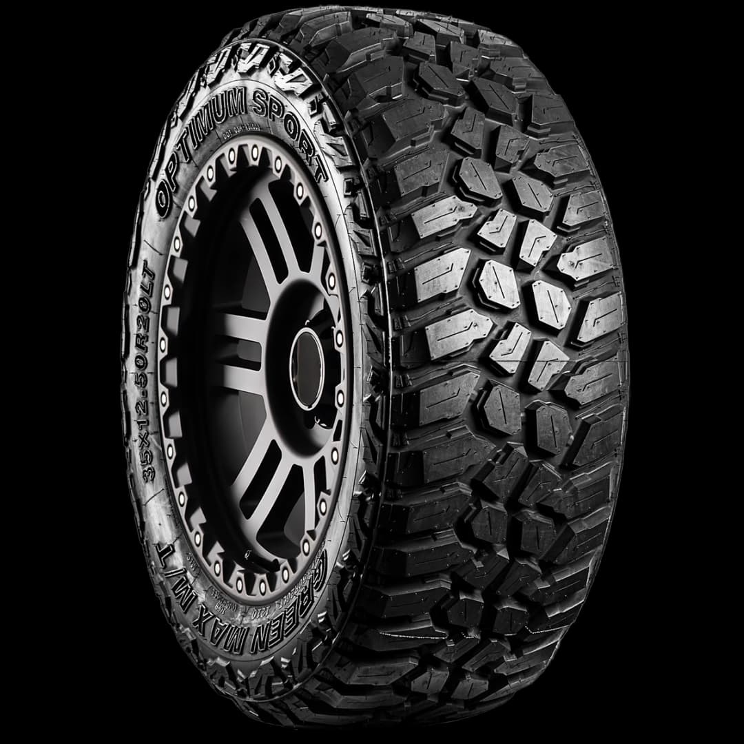GreenMax Optimum M/T 20" angled tire