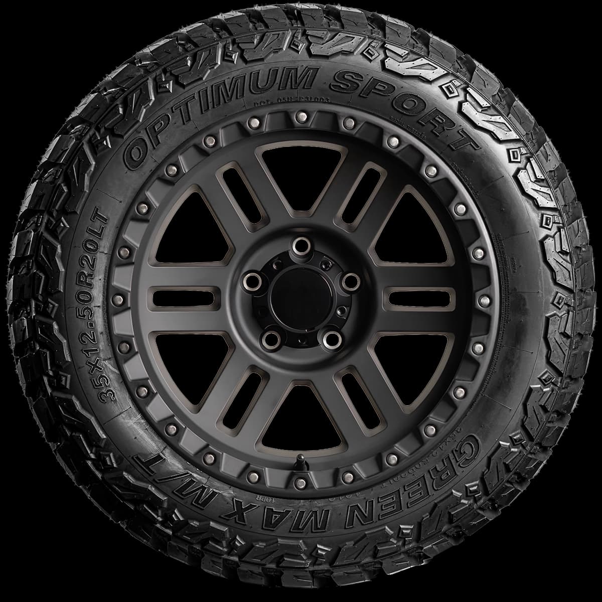 GreenMax Optimum M/T 20" side tire