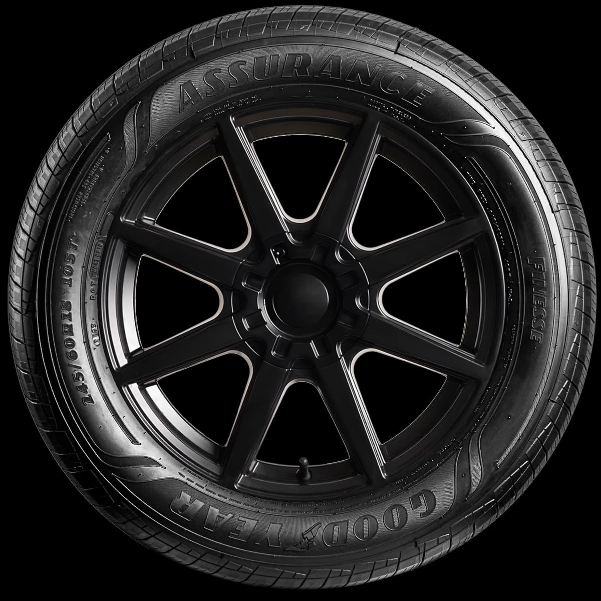 Goodyear Assurance Finesse 17" side tire