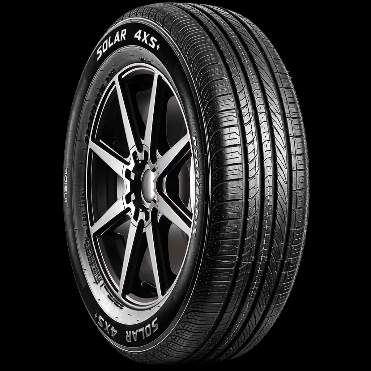 Solar 4XS+ 17" angled tire
