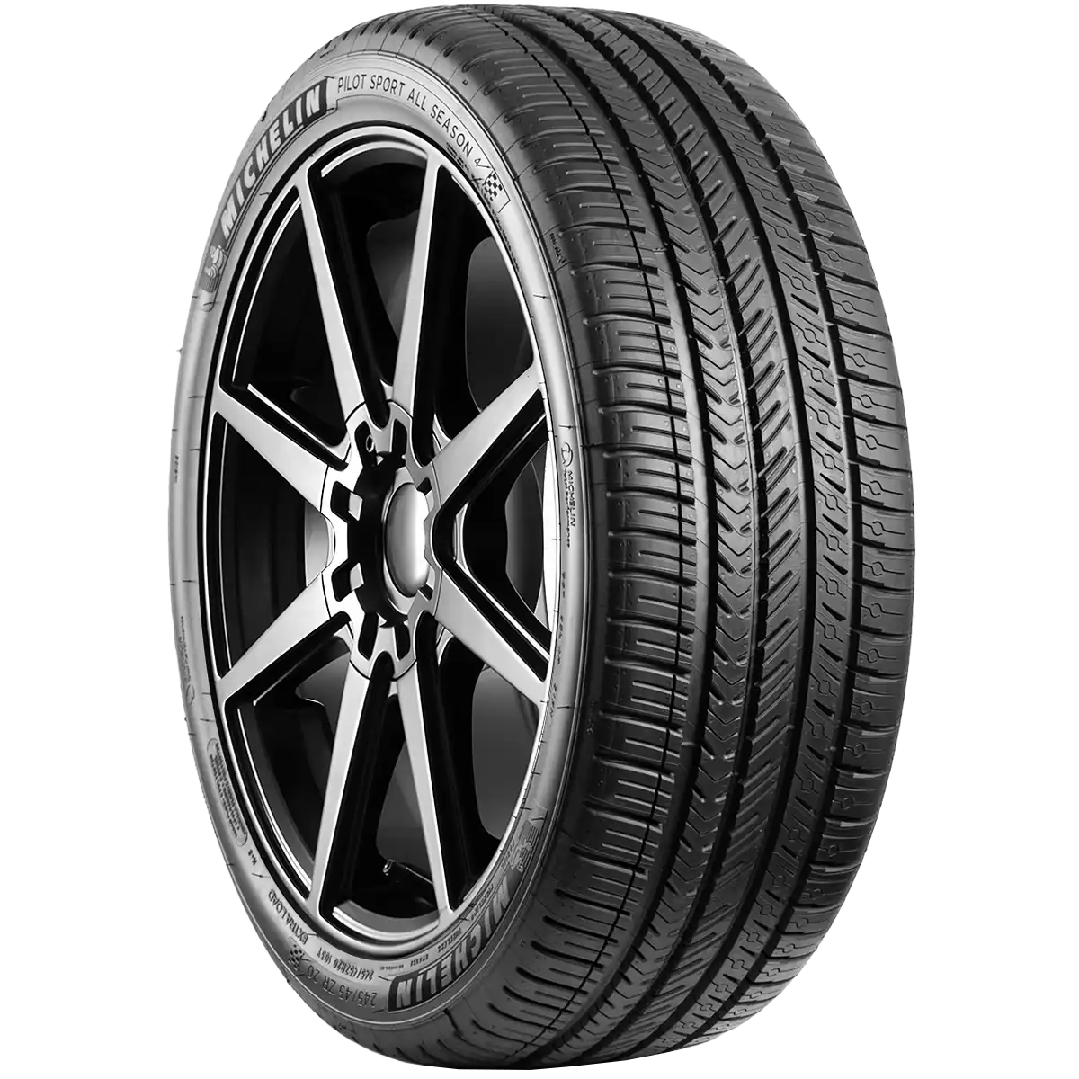 Michelin Pilot Sport A/S 4 20" angled tire