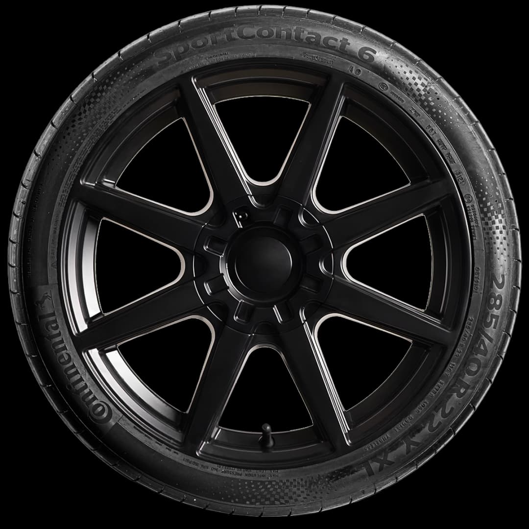 Continental SportContact 6 with Silent Tech 20" side tire